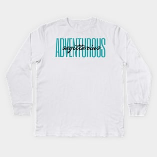 Sagittarius - Adventurous Kids Long Sleeve T-Shirt